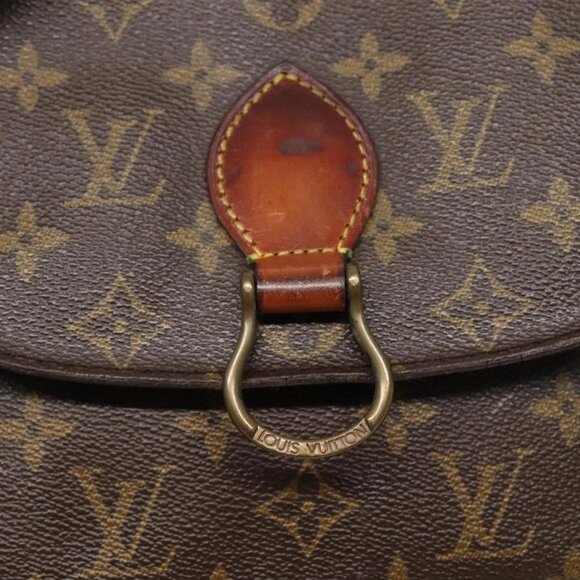 LOUIS VUITTON Monogram Saint Cloud MM Shoulder Bag M51243 LV Auth 132152 - Picture 12 of 16
